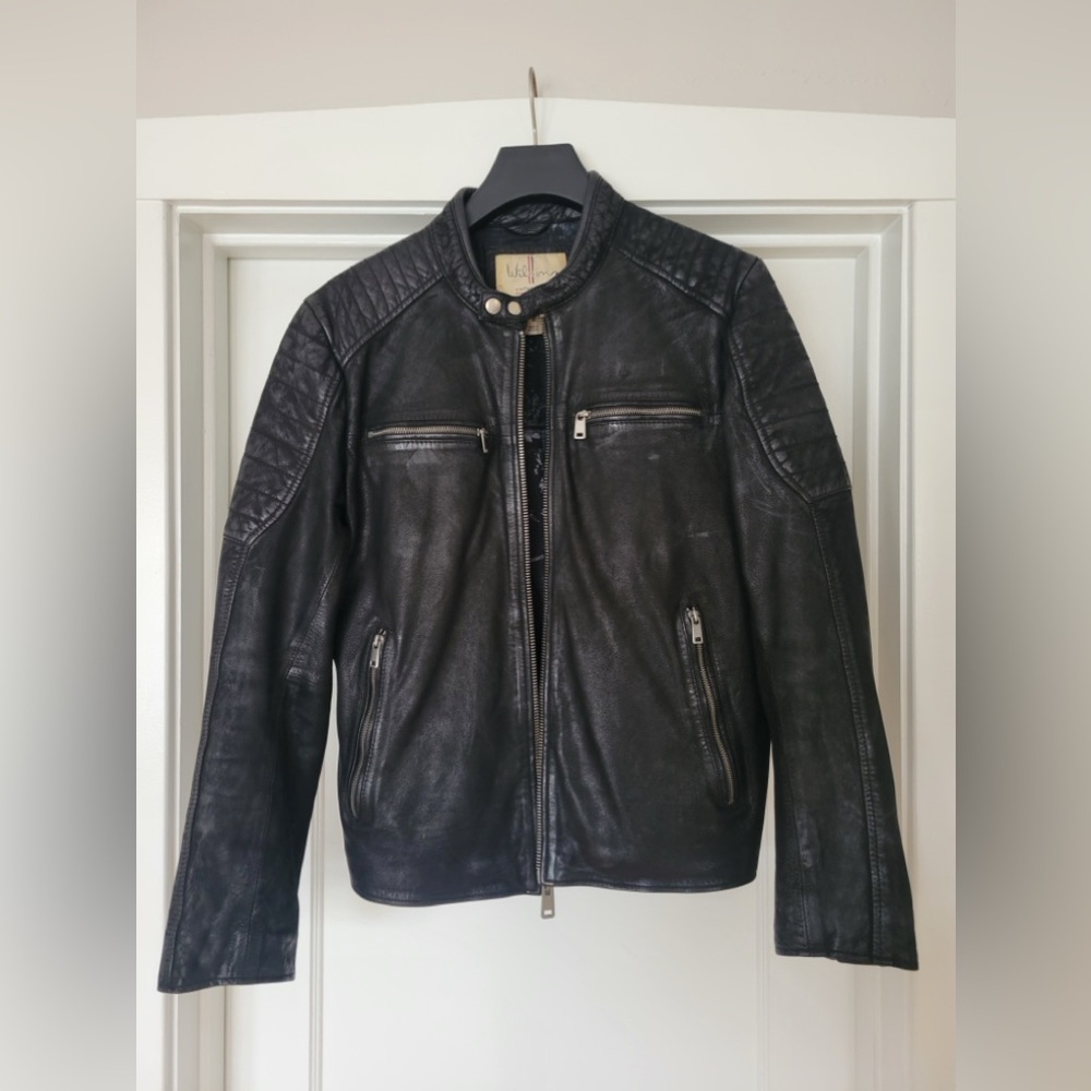 Wilson Leather | Cafe Racer Jacket - M